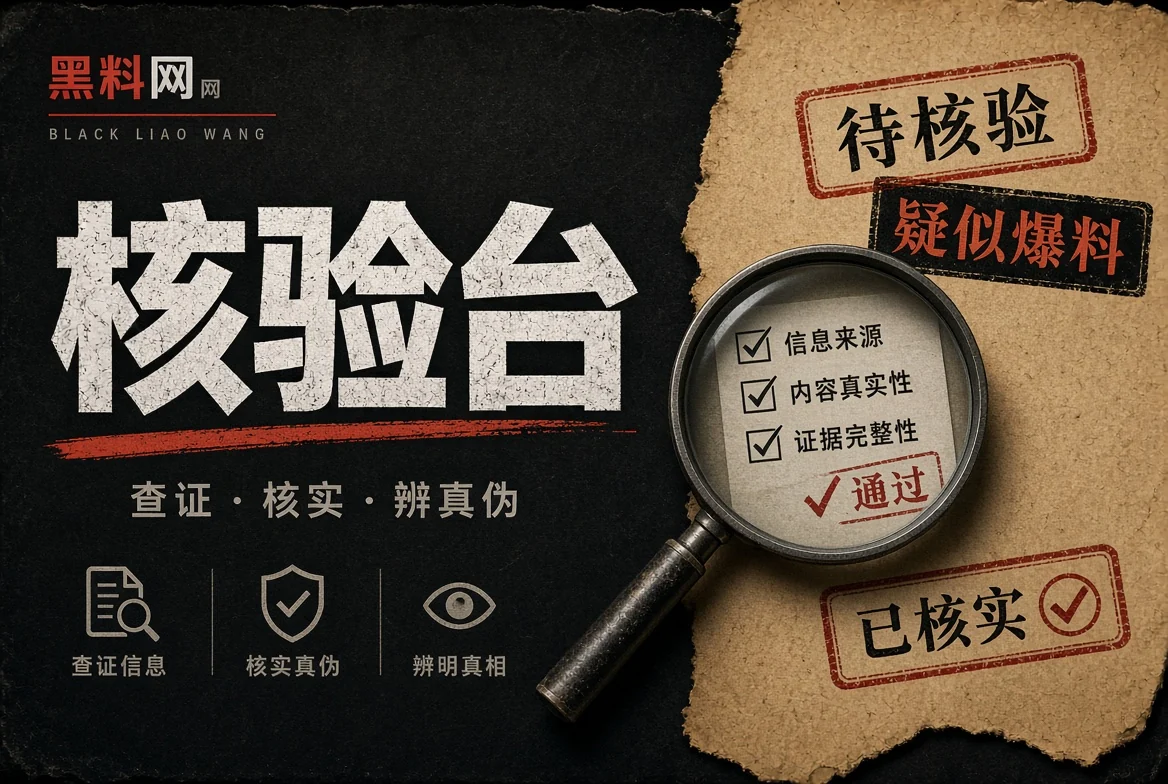 信息查证与证据范围